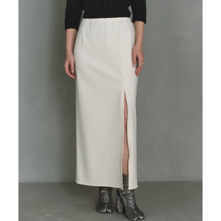 コードエー(CODE A)のCODE A｜slit jersey mxi skirt マキシ・ロングスカート