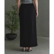 コードエー(CODE A)のCODE A｜slit jersey mxi skirt8