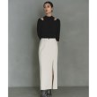 コードエー(CODE A)のCODE A｜slit jersey mxi skirt14