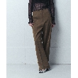 コードエー(CODE A)のCODE A｜wide trousers モカブラウン(042)