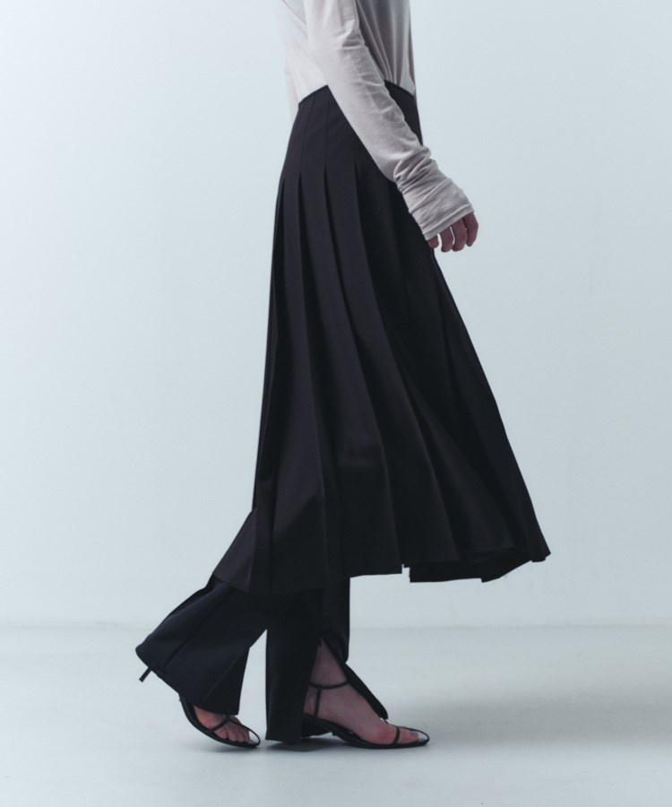 コードエー(CODE A)のCODE A｜pleated gabardine skirt9