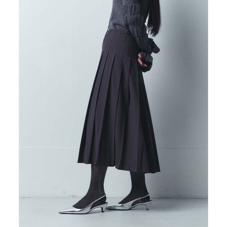 コードエー(CODE A)のCODE A｜pleated gabardine skirt