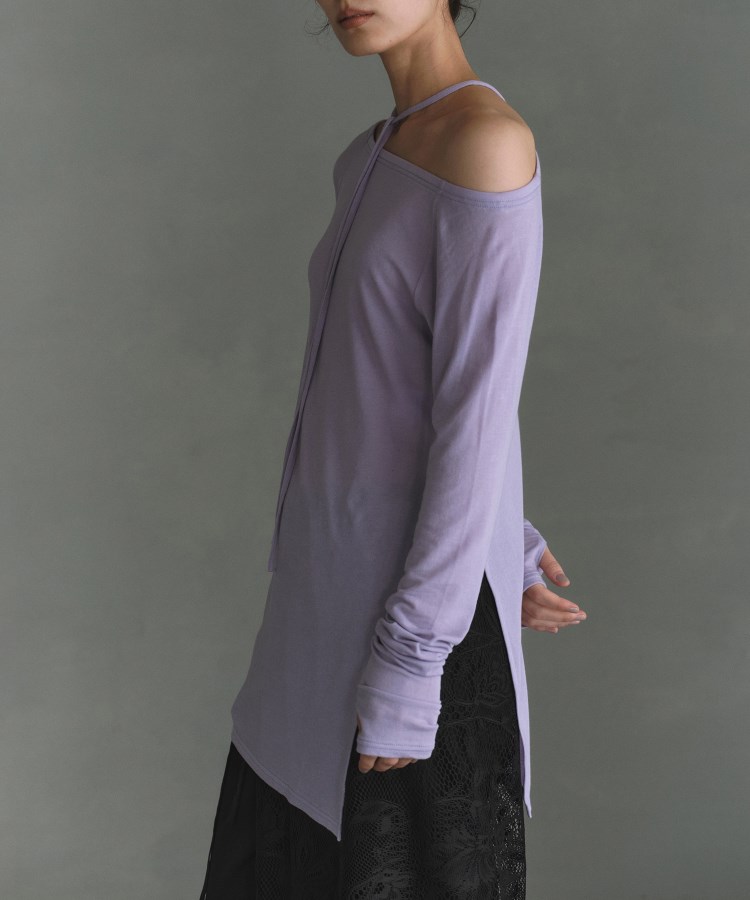 コードエー(CODE A)のCODE A｜off－shoulder jersey top12