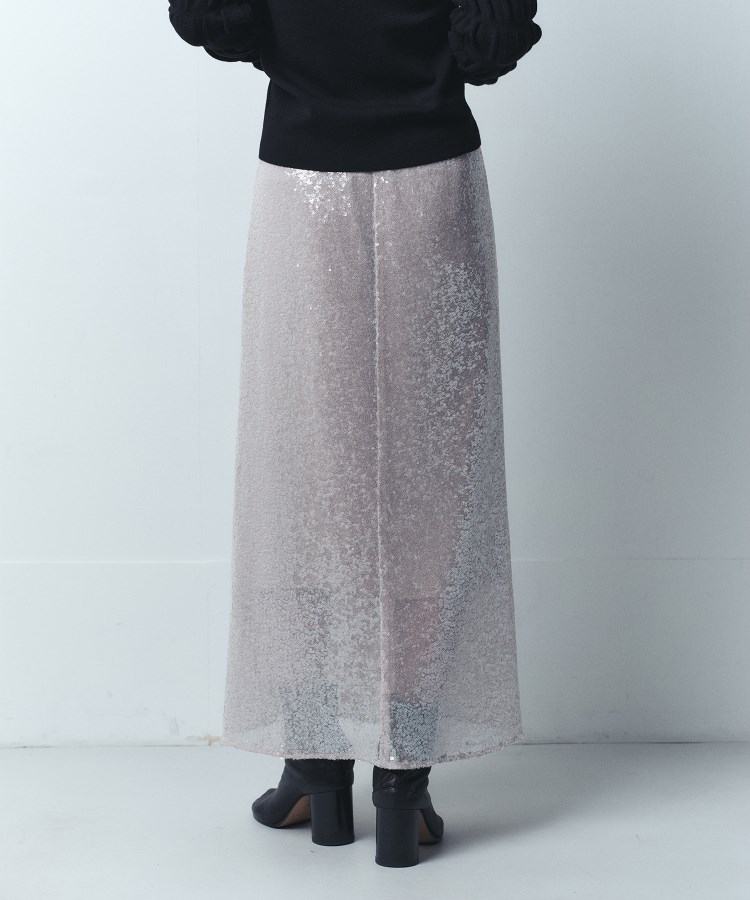 コードエー(CODE A)のCODE A｜Sequinned midi skirt4