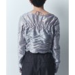 コードエー(CODE A)のCODE A｜gathered shiny blouse10