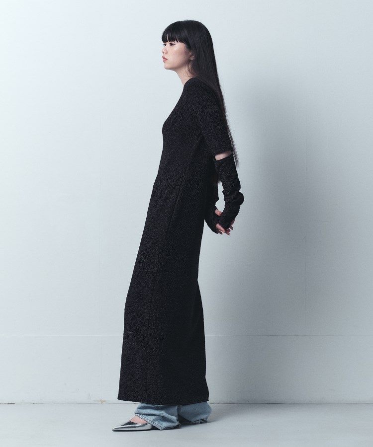 コードエー(CODE A)のCODE A｜open back lame dress2