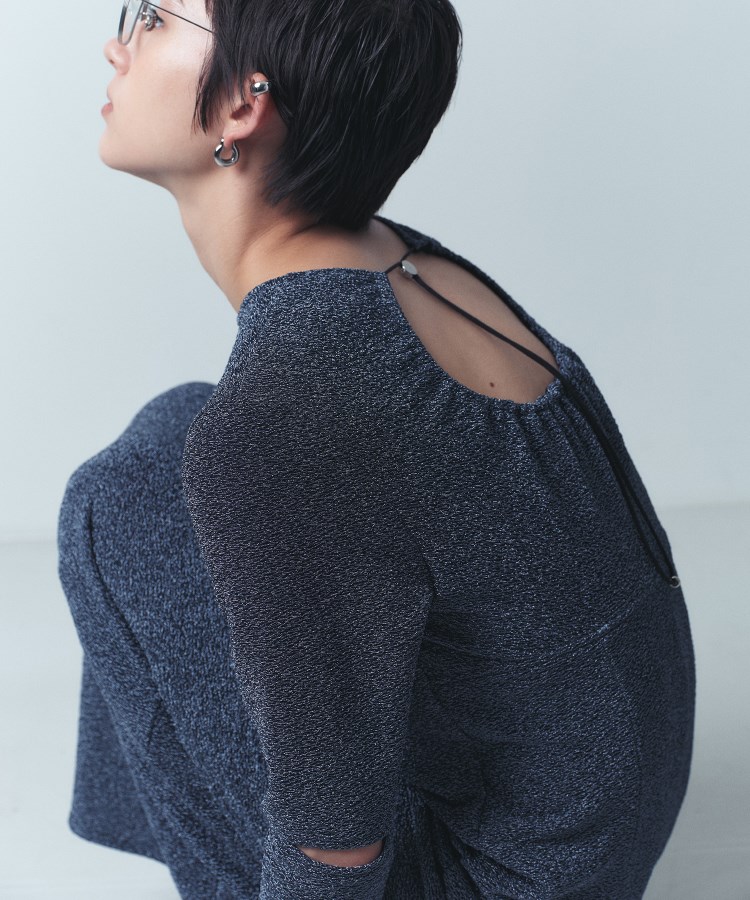 コードエー(CODE A)のCODE A｜open back lame dress11