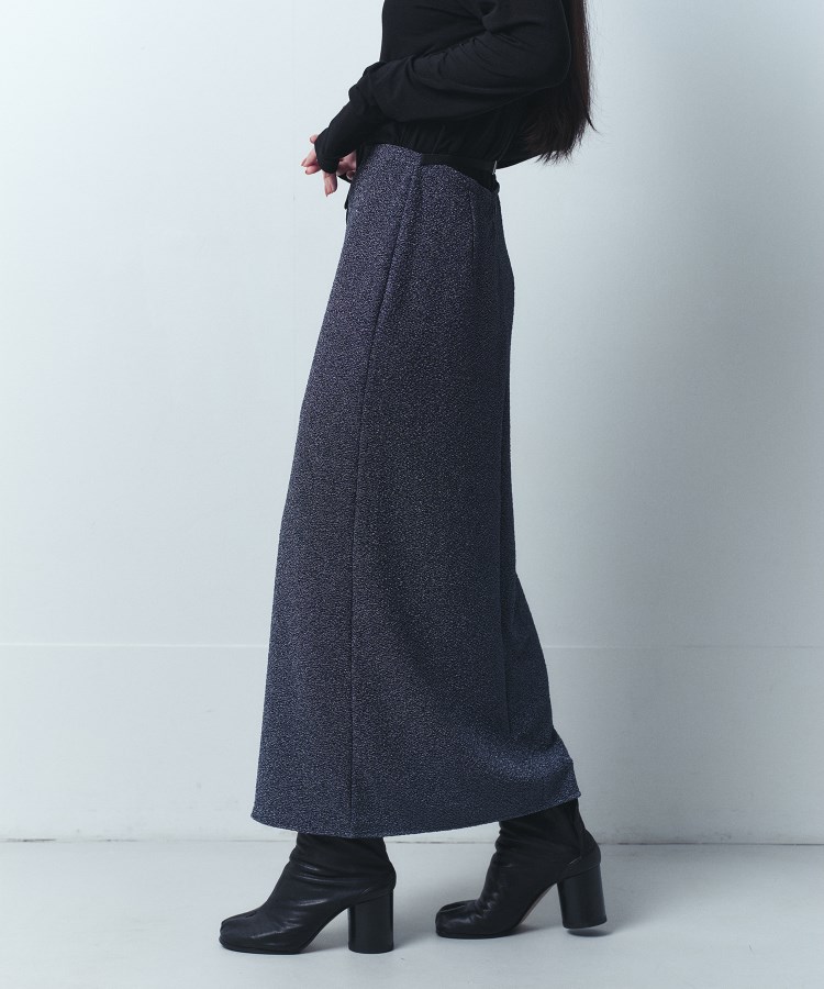 コードエー(CODE A)のCODE A｜lame skirt ブルー(093)