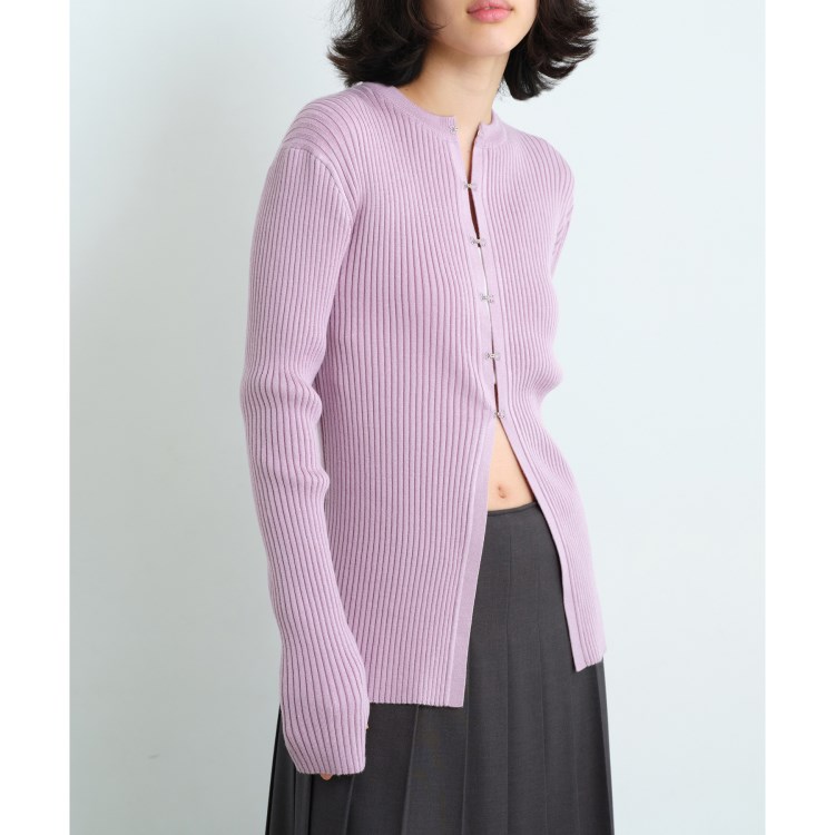 コードエー(CODE A)のCODE A｜fronthook knit cardigan カーディガン/ボレロ