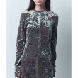 コードエー(CODE A)のCODE A｜neck point velour dress9