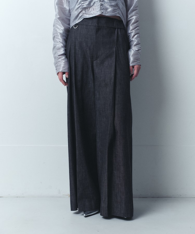 コードエー(CODE A)のCODE A｜pleated wide leg trousers13