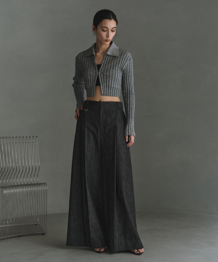 コードエー(CODE A)のCODE A｜pleated wide leg trousers18