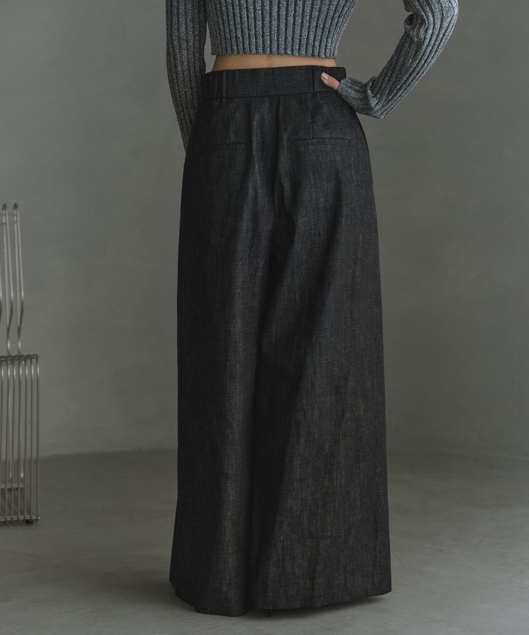 コードエー(CODE A)のCODE A｜pleated wide leg trousers20