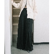 コードエー(CODE A)のCODE A｜pleated wide leg trousers チャコールグレー(013)