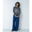 コードエー(CODE A)のCODE A｜melange knit cutting pullover5