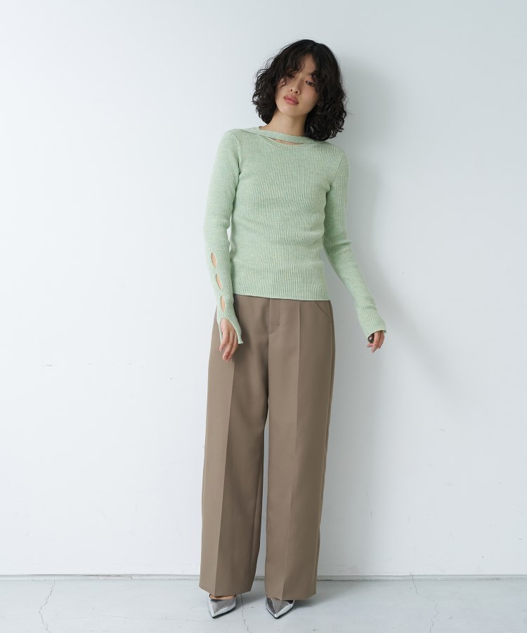 コードエー(CODE A)のCODE A ｜ high waist trousers11