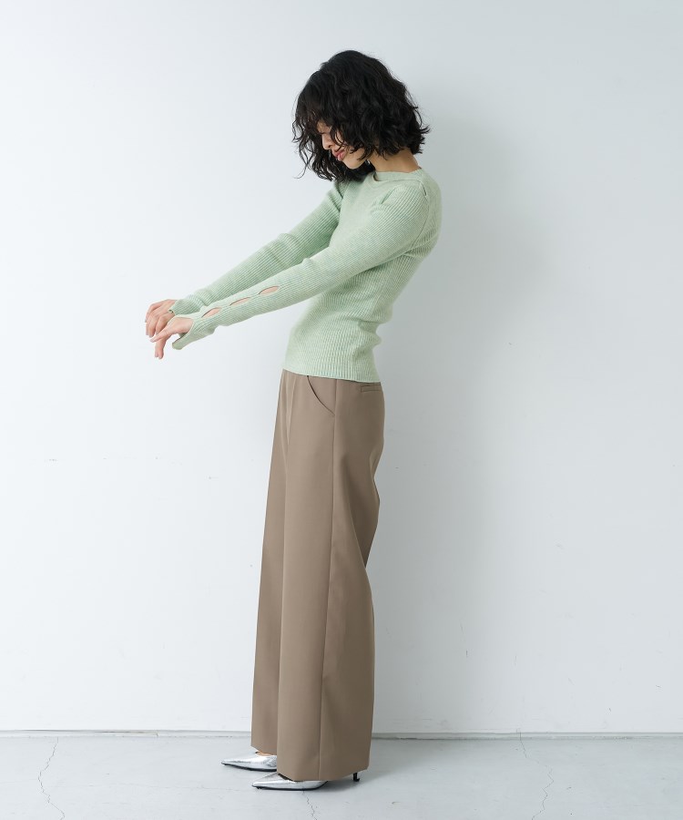 コードエー(CODE A)のCODE A ｜ high waist trousers12