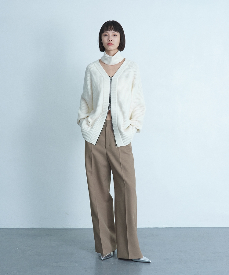 コードエー(CODE A)のCODE A ｜ high waist trousers8