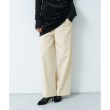 コードエー(CODE A)のCODE A ｜ high waist trousers ライトイエロー(030)