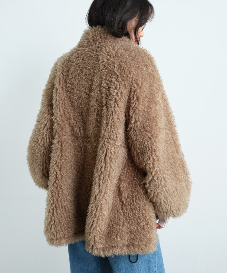 コードエー(CODE A)のCODE A｜w needle faux fur coat12