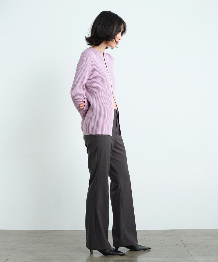 コードエー(CODE A)のCODE A｜gabardine semi flare pants9