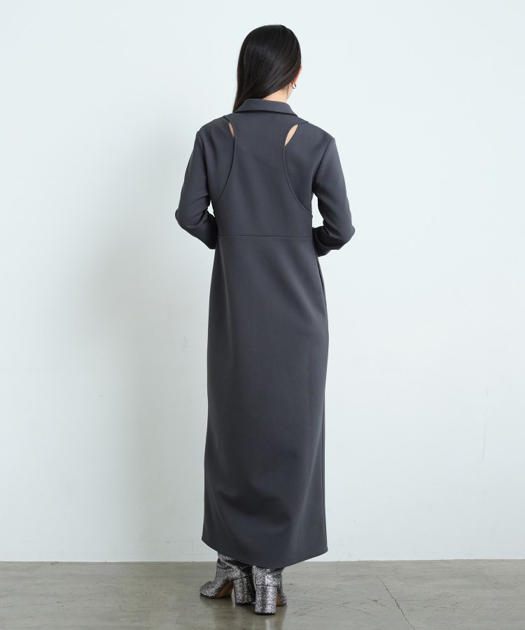 コードエー(CODE A)のCODE A｜Twill jersey dress3