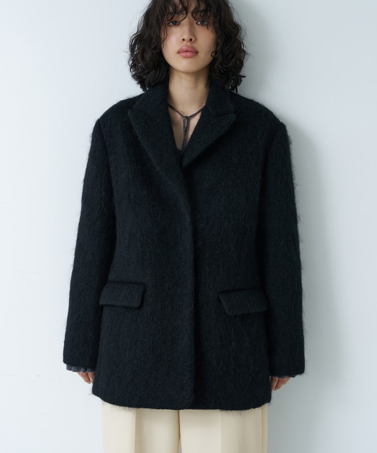 コードエー(CODE A)のCODE A｜shaggy jacket coat5