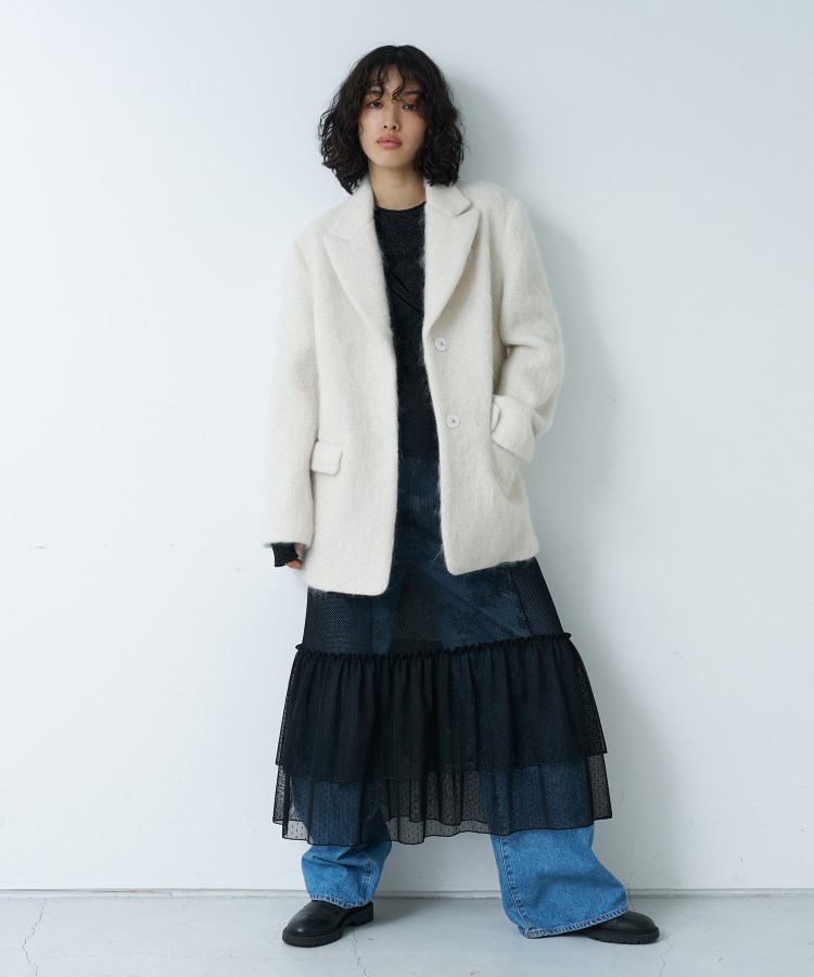 コードエー(CODE A)のCODE A｜shaggy jacket coat15