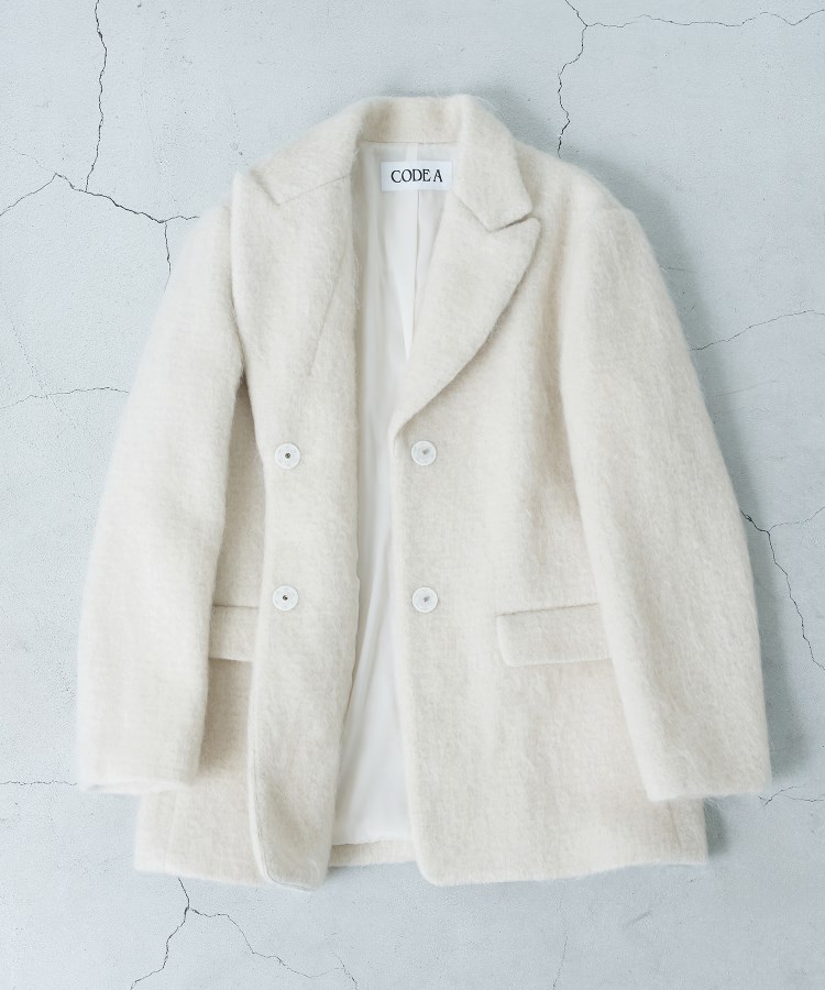 コードエー(CODE A)のCODE A｜shaggy jacket coat22