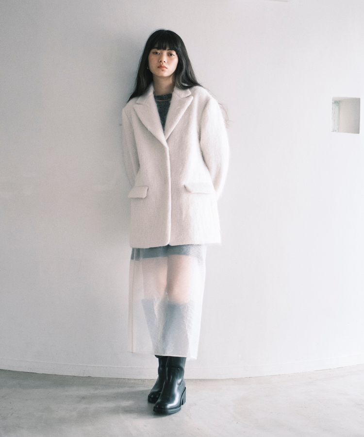 コードエー(CODE A)のCODE A｜shaggy jacket coat13