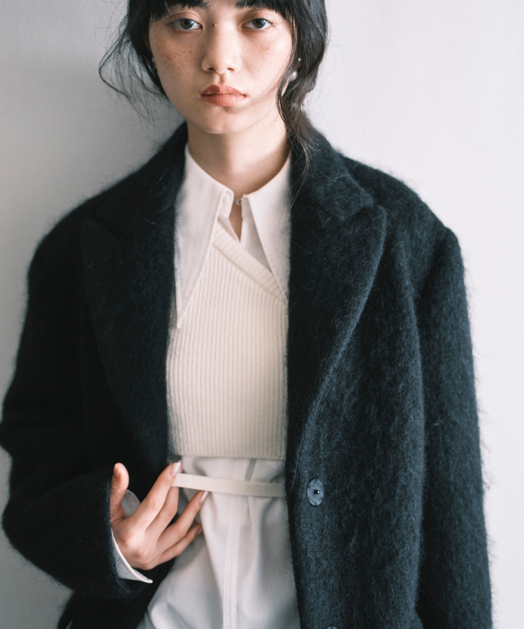 コードエー(CODE A)のCODE A｜shaggy jacket coat10