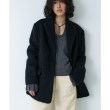 コードエー(CODE A)のCODE A｜shaggy jacket coat ブラック(019)