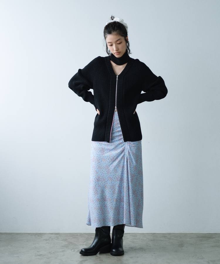 コードエー(CODE A)のCODE A｜2way zip cardigan16