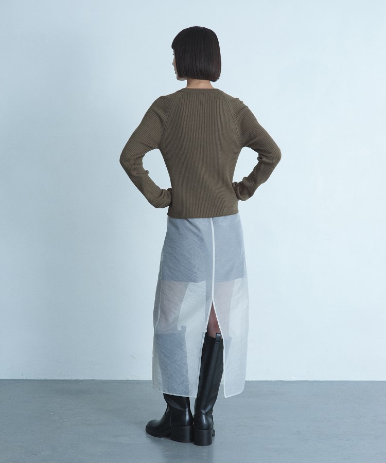 コードエー(CODE A)のCODE A｜reversible sheer skirt7