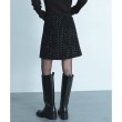 コードエー(CODE A)のCODE A｜dot tweed mini skirt4