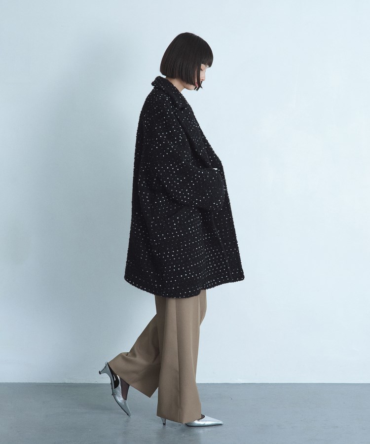 コードエー(CODE A)のCODE A｜dot tweed coat10