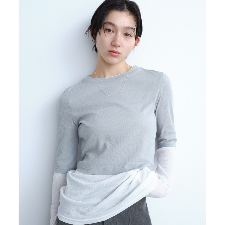 コードエー(CODE A)のCODE A｜layered tee カットソー