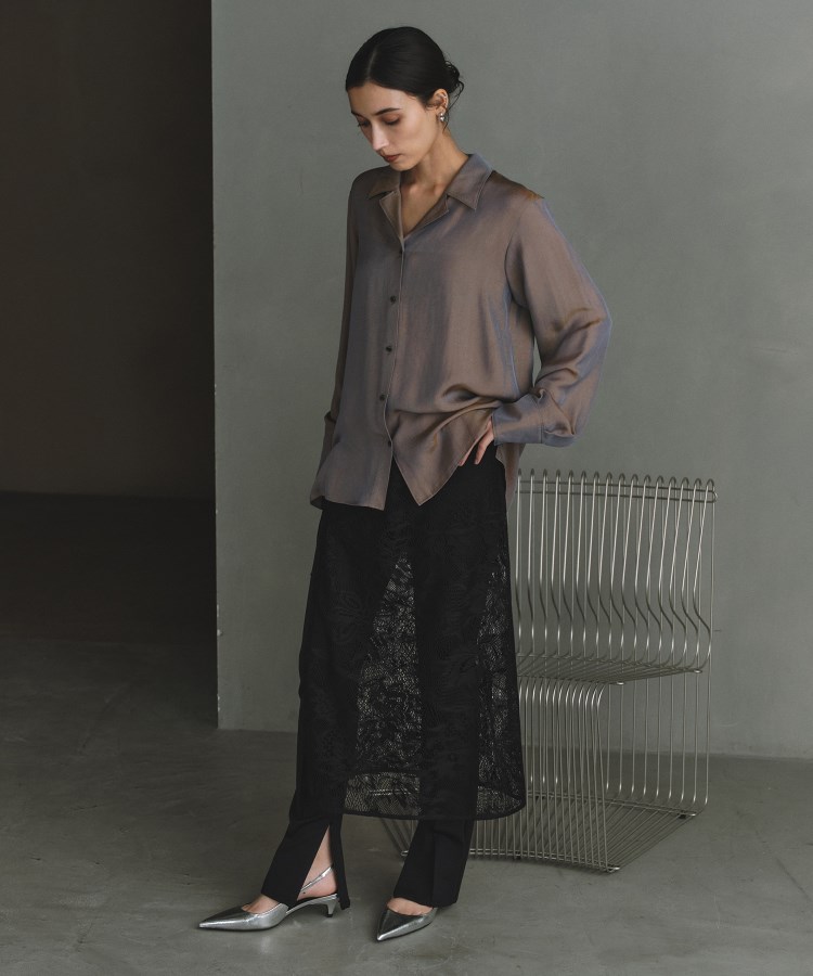 コードエー(CODE A)のCODE A｜satin shirt17