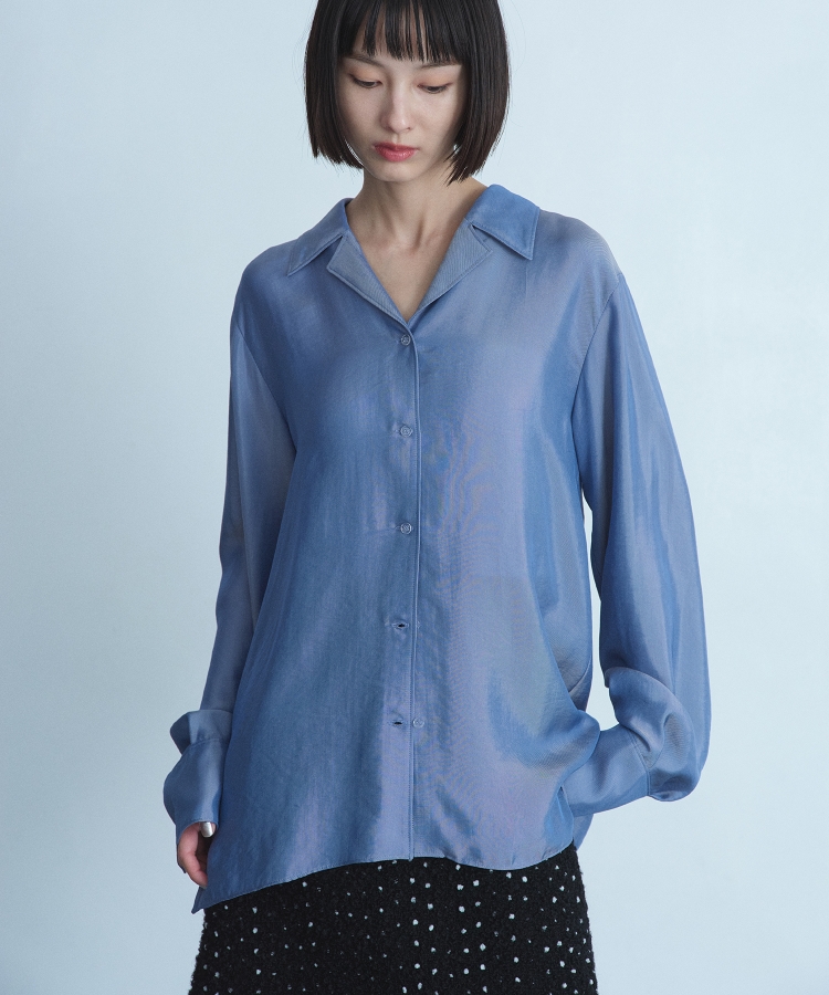 コードエー(CODE A)のCODE A｜satin shirt2