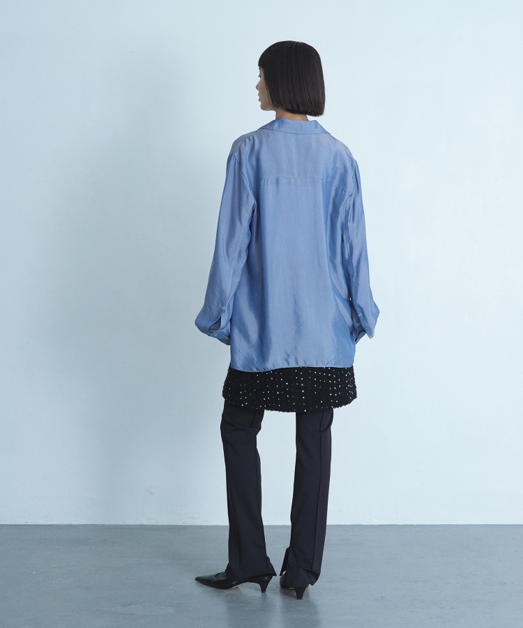 コードエー(CODE A)のCODE A｜satin shirt4