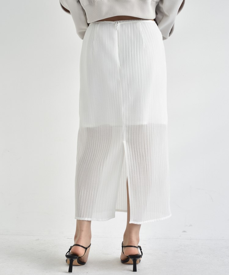 コードエー(CODE A)のCODE A｜sheer pleats skirt8