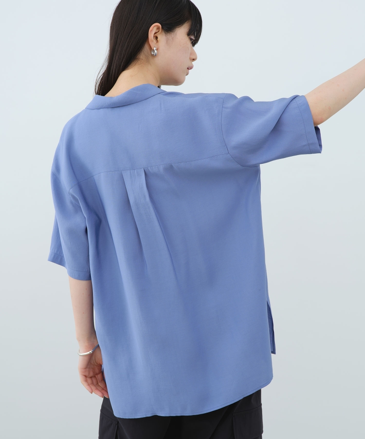 コードエー(CODE A)のCODE A｜half sleeve oversized shirt9