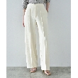 コードエー(CODE A)のCODE A｜modern jersey easy pants アイボリー(004)