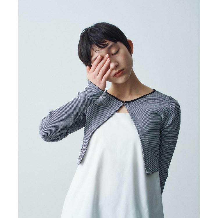 コードエー(CODE A)のstretch hook cardigan カーディガン/ボレロ