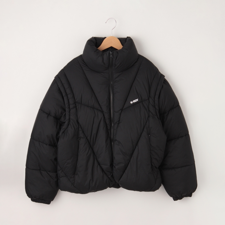 オフプライスストア(メンズ)(OFF PRICE STORE(Mens))のNERDY（ノルディ） FRAGMENT　DETECHABLE　PUFFER　JACKET 中綿コート