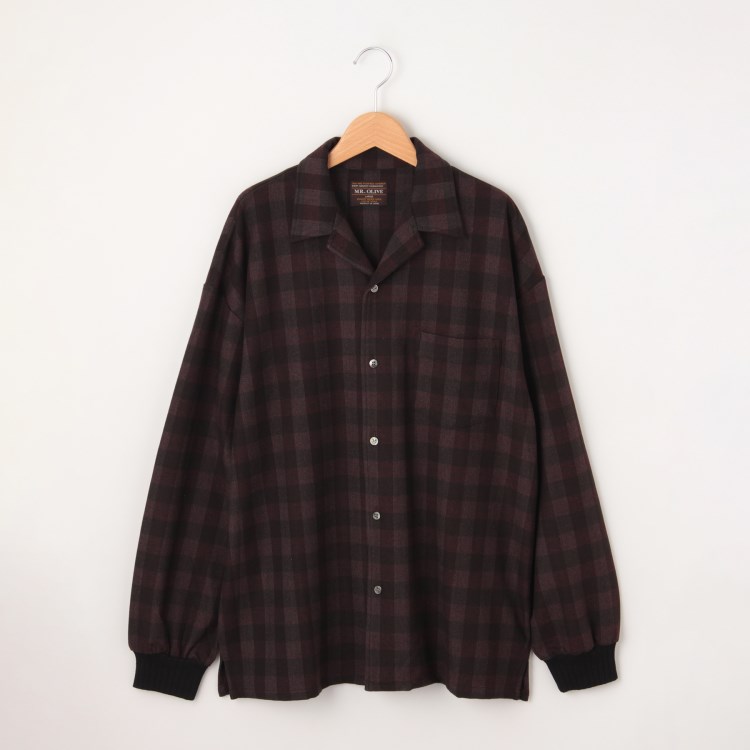 オフプライスストア(メンズ)(OFF PRICE STORE(Mens))のMR.OLIVE（ミスターオリーブ） 起毛チェックシャツ カジュアルシャツ