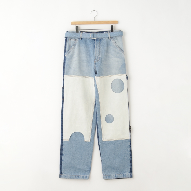 オフプライスストア(メンズ)(OFF PRICE STORE(Mens))のOFF-WHITE™(オフ-ホワイト) METEOR　DENIM　CARPENTER　PAN　TONAL　BLOCK フルレングスパンツ