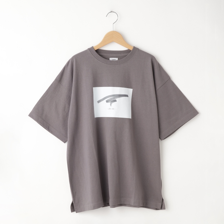 オフプライスストア(メンズ)(OFF PRICE STORE(Mens))のcoen(コーエン)　cafe holic - カフェプリントビッグTシャツ　【洗える/SALE】 Ｔシャツ