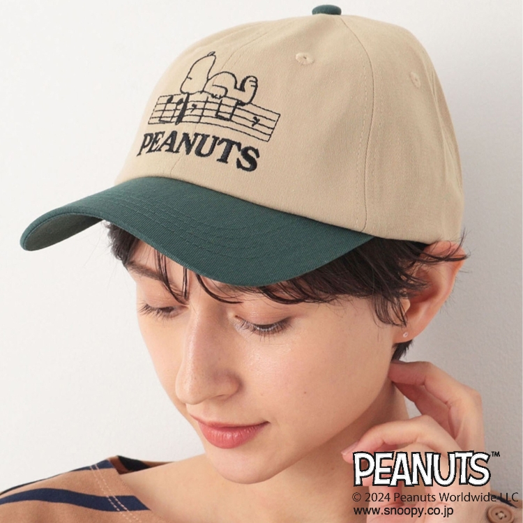 デッサン（ユニセックス）(Dessin(UNISEX))の◆【ユニセックス】Dessin×PEANUTS キャップ