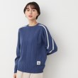 デッサン（ユニセックス）(Dessin(UNISEX))の【ユニセックス・ハミルトンラムズウール】ライン入りニット（XS～L）9